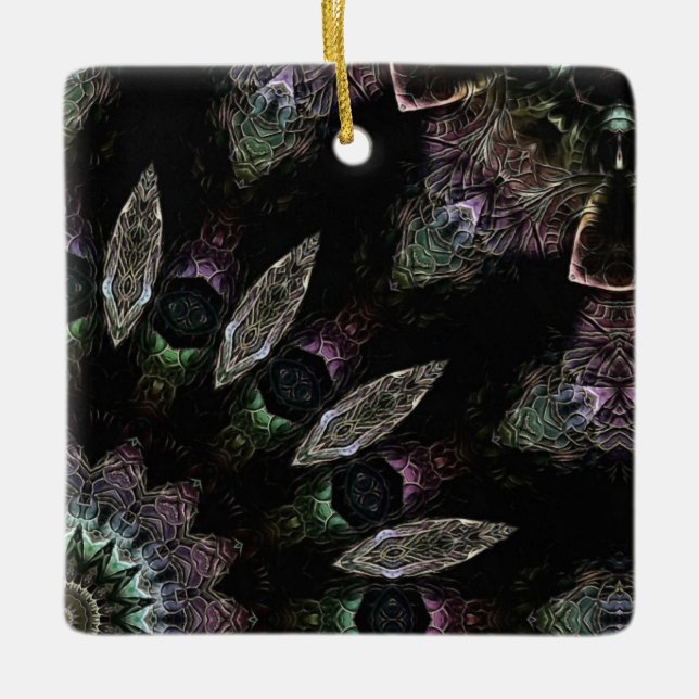 Theo Ceramic Ornament (Front)