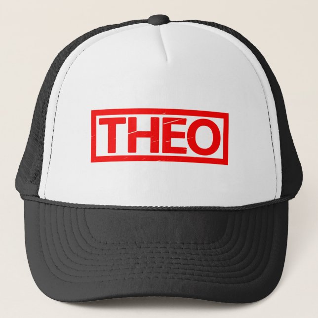 Theo Stamp Trucker Hat (Front)