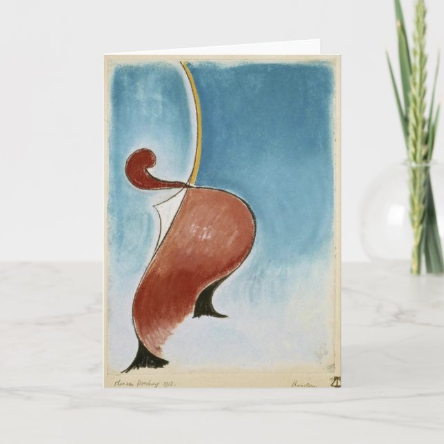 Theo van Doesburg blank greeting card (Front)