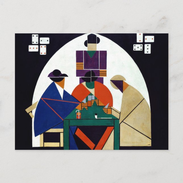 Theo van Doesburg - Card Players (Front)