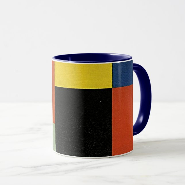 Theo van Doesburg, Composition XX,  Mug (Front Right)