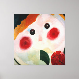 Theo van Doesburg - Girl with Buttercups Canvas Print