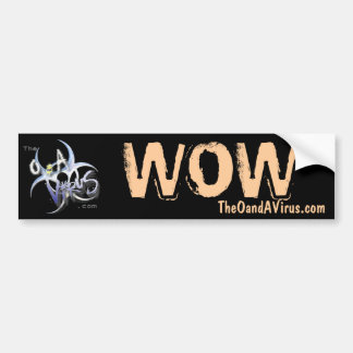 TheOandAVirus.com Custom Wow Sticker