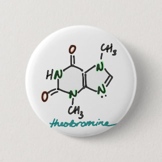 Theobromine (Chocolate Alkaloid) Button - Colour