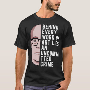 Theodor Adorno Quote On Art Philosophy T-Shirt