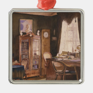 Theodor Fontane's Study Metal Tree Decoration