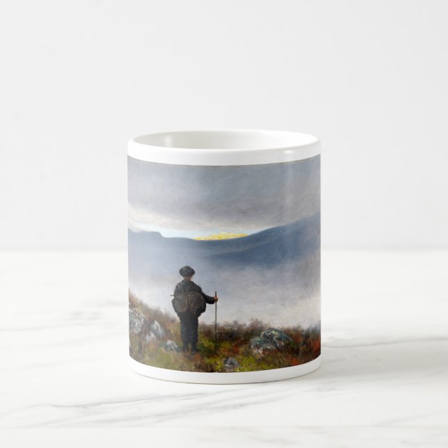 Theodor Kittelsen Far, Far Away Soria Moria Palace Coffee Mug (Center)