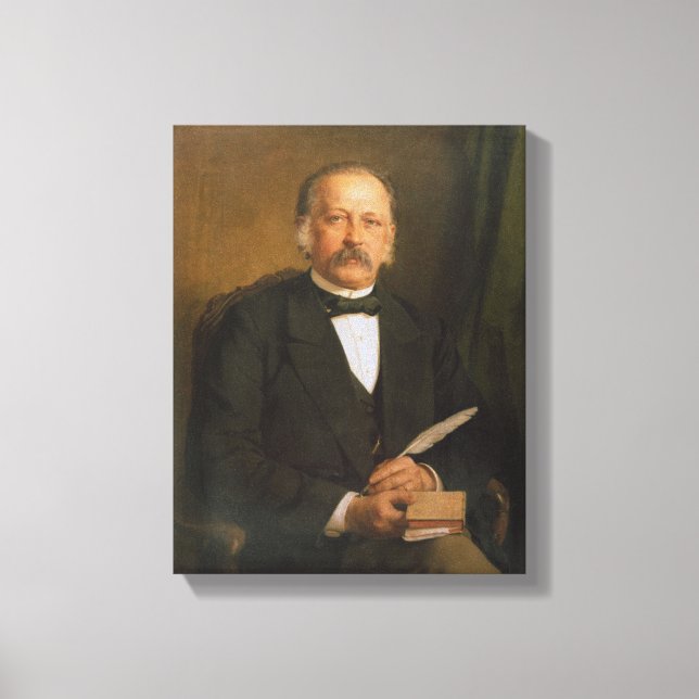 Theodore Fontane, 1883 Canvas Print (Front)