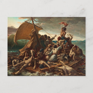 Theodore Gericault Art Postcard