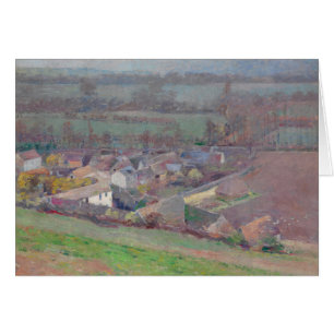Theodore Robinson "Bird's eye view" landscape art