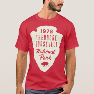 Theodore Roosevelt National Park Buffalo Arrowhead T-Shirt