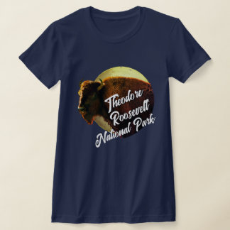 Theodore Roosevelt National Park & Buffalo  T-Shirt