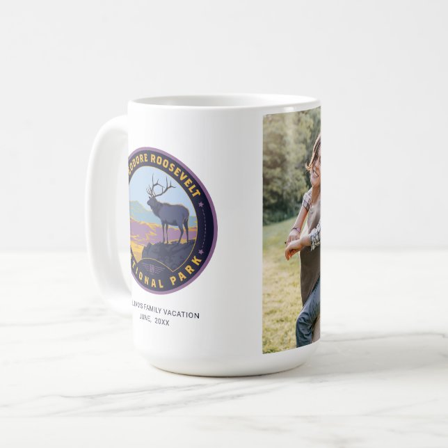 Theodore Roosevelt National Park Coffee Mug (Front Left)