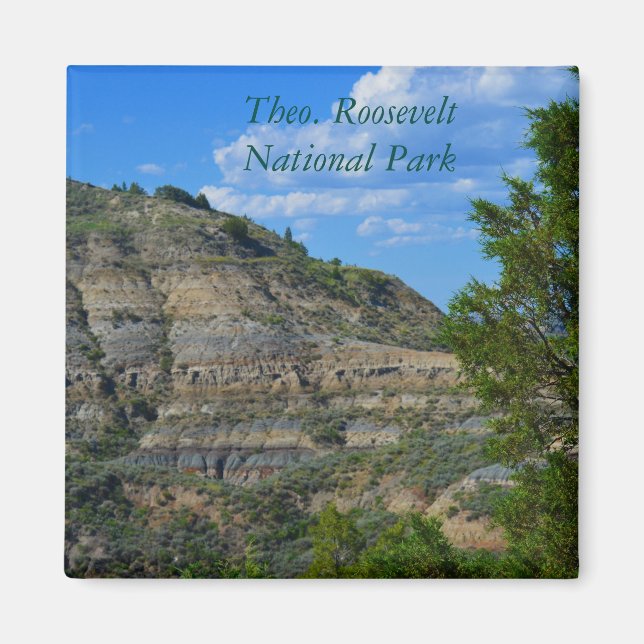 Theodore Roosevelt National Park ND magnet (Front)