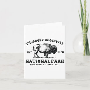 Theodore Roosevelt National Park North Dakota Biso Card