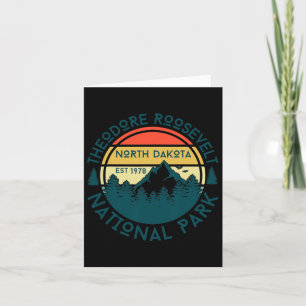 Theodore Roosevelt National Park North Dakota Natu Card