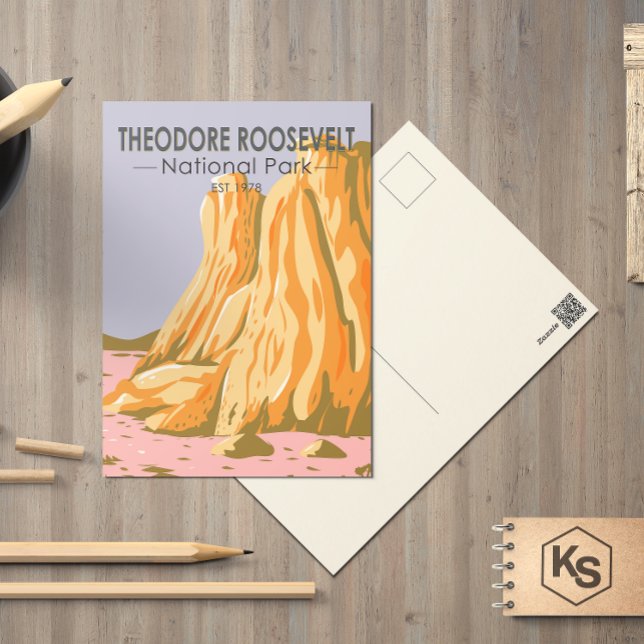 Theodore Roosevelt National Park North Dakota Postcard (Creator Uploaded)