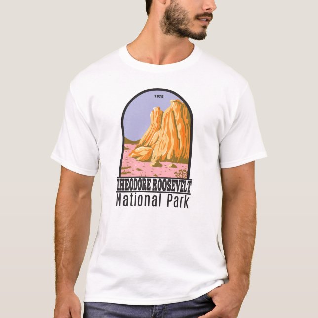 Theodore Roosevelt National Park North Dakota T-Shirt (Front)