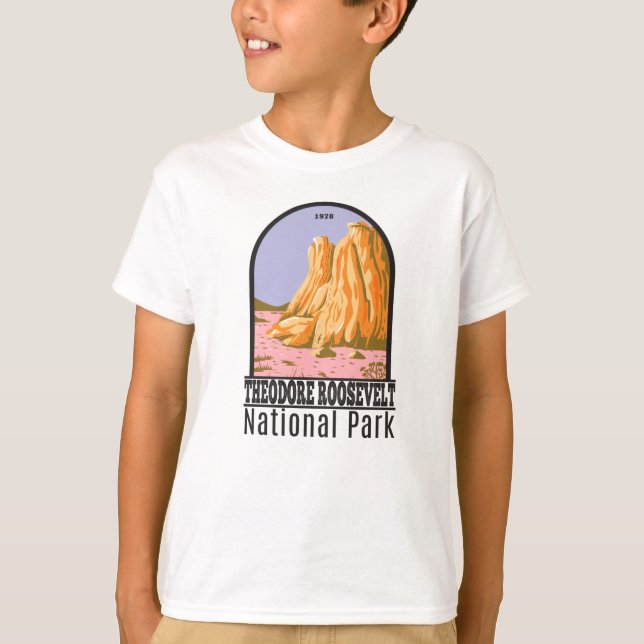 Theodore Roosevelt National Park North Dakota T-Shirt (Front)