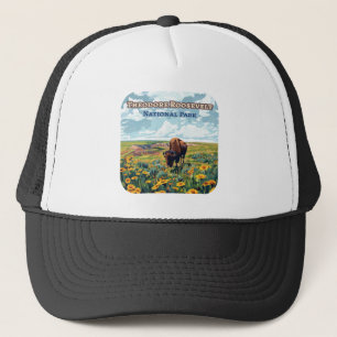 Theodore Roosevelt National Park North Dakota Trucker Hat