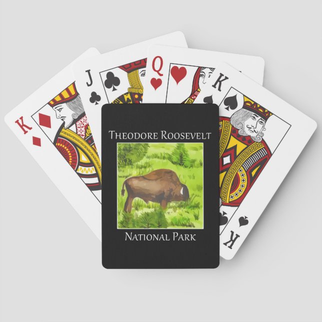 Theodore Roosevelt National Park  Playing Cards (Back)