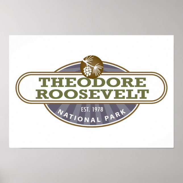 Theodore Roosevelt National Park Poster (Front)