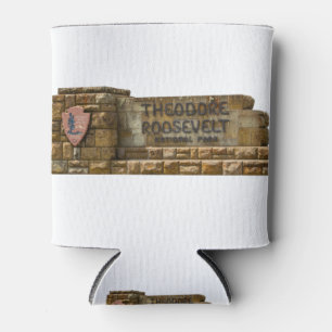 Theodore Roosevelt National Park Sign Can Cooler