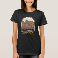 Theodore Roosevelt National Park Vintage Emblem