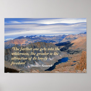 Theodore Roosevelt Quotation Poster
