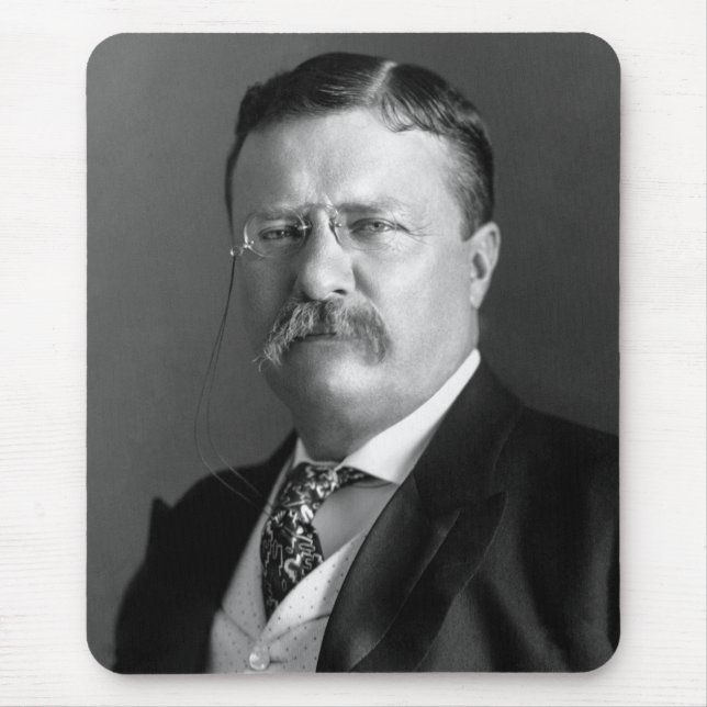 Theodore Roosevelt Teddy President Republican Mouse Mat (Front)