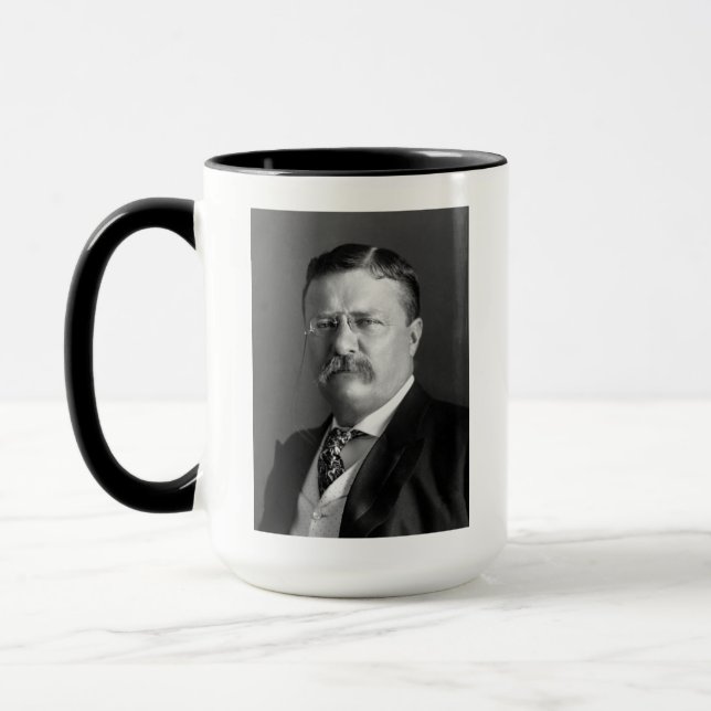 Theodore Roosevelt Teddy President Republican Mug (Left)