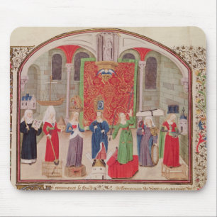 Theological and Cardinal Virtues Mouse Mat