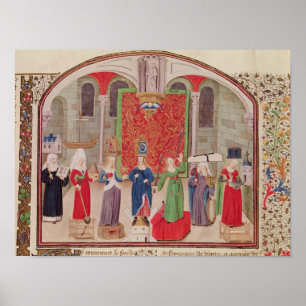 Theological and Cardinal Virtues Poster