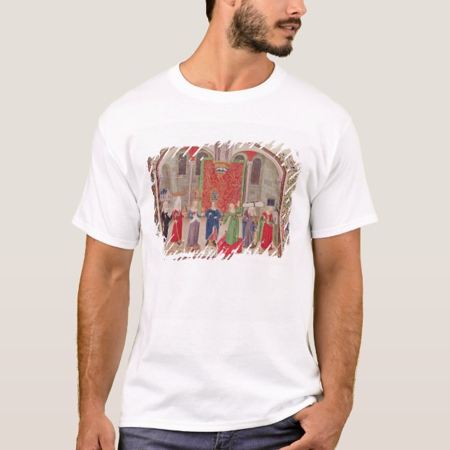 Theological and Cardinal Virtues T-Shirt (Front)