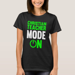Theology Christianity Bible Study Christian Teach T-Shirt
