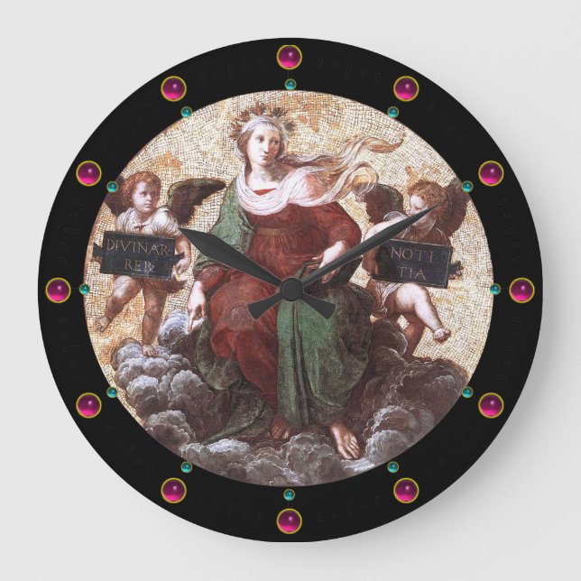 THEOLOGY LARGE CLOCK (Front)