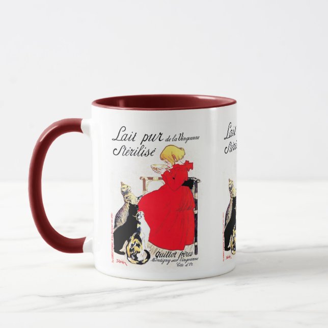 Théophile Alexandre Steinlen Mug (Left)