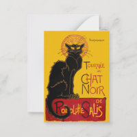 Theophile Steinlen - Le Chat Noir Vintage