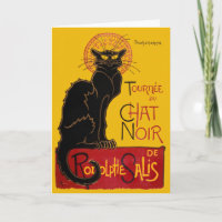 Theophile Steinlen - Le Chat Noir Vintage