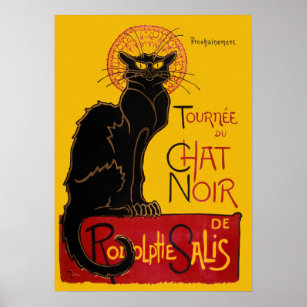 Theophile Steinlen - Le Chat Noir Vintage Poster