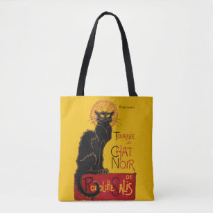 Theophile Steinlen - Le Chat Noir Vintage Tote Bag