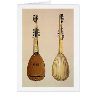 Theorbo, made by Giovanni Krebar, Padua, 1629, fro