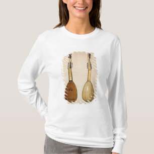 Theorbo, made by Giovanni Krebar, Padua, 1629, fro T-Shirt