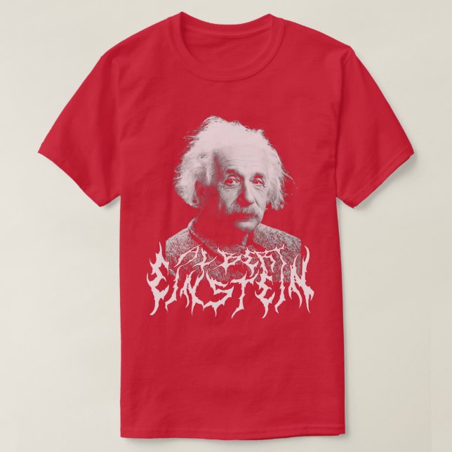 Theoretical Physicist Metal T-Shirt (Design Front)