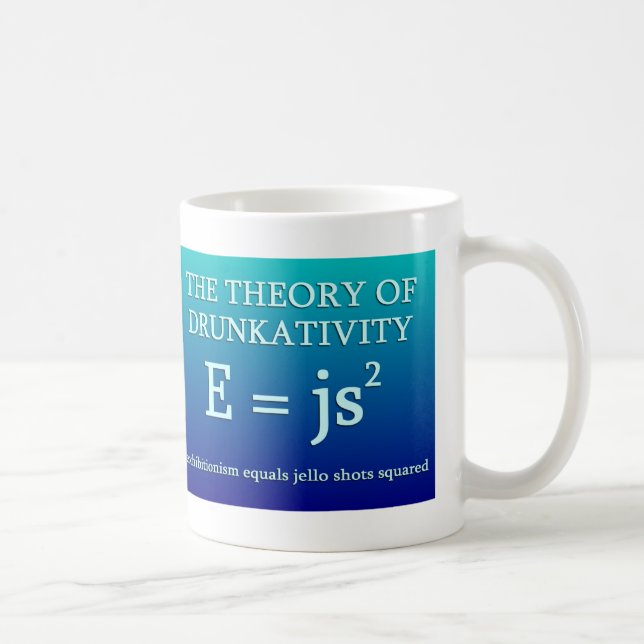 Theory of Drunkativity Coffee Mug (Right)