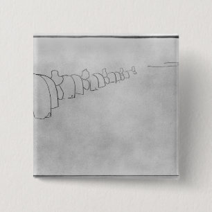 Theory of Elephants, 1896 15 Cm Square Badge