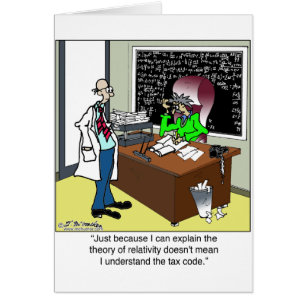 Theory of Relativity & The Tax Code
