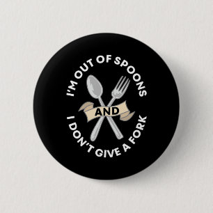 Theory Spoonie Chronic Illness Fibromyalgia Awaren 6 Cm Round Badge