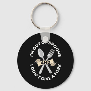 Theory Spoonie Chronic Illness Fibromyalgia Awaren Key Ring
