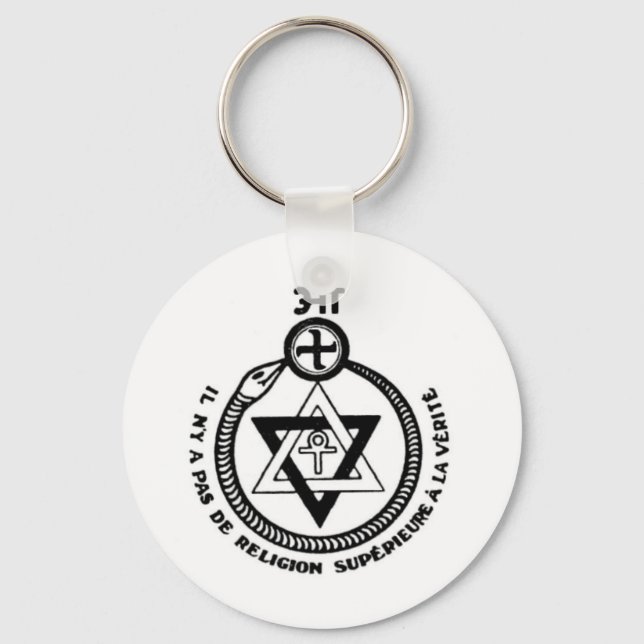 Theosophie (French) Key Ring (Front)